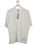 adidas X Stella Mccartney White Logo Tee Ib6855 UK L