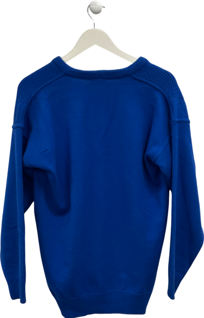 Lacoste Blue Relaxed Fit Sweater UK L