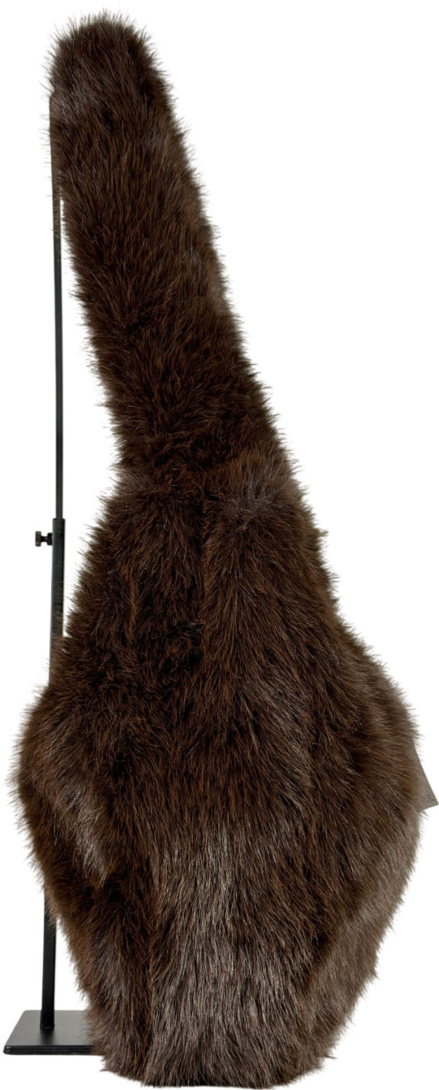 Holzweiler Brown Reiko Furry Tote One Size