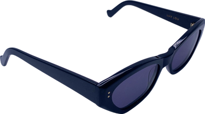 Luv Lou Black Cat-Eye Sunglasses