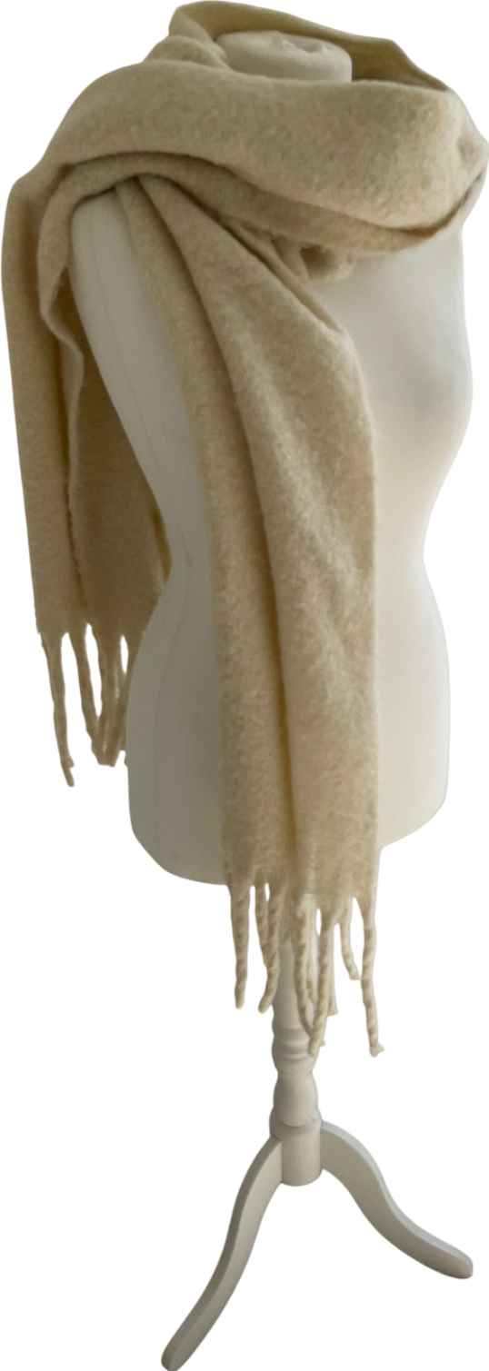 Primark Cream Chunky Scarf One Size