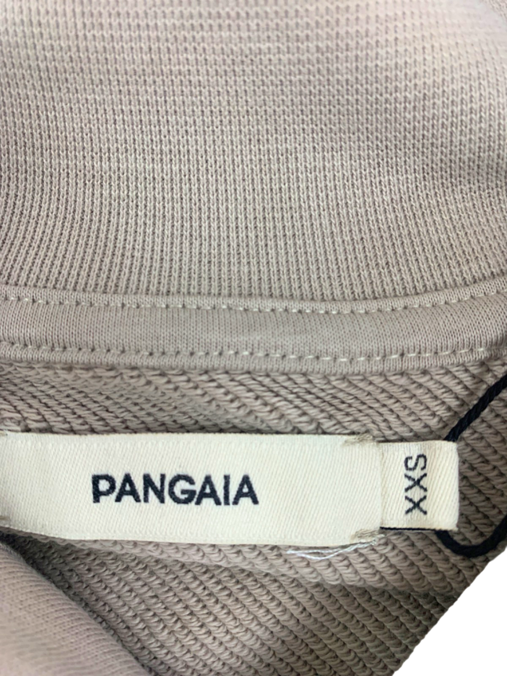 Pangaia Stone Organic Cotton Half-Zip Sweatshirt XXS