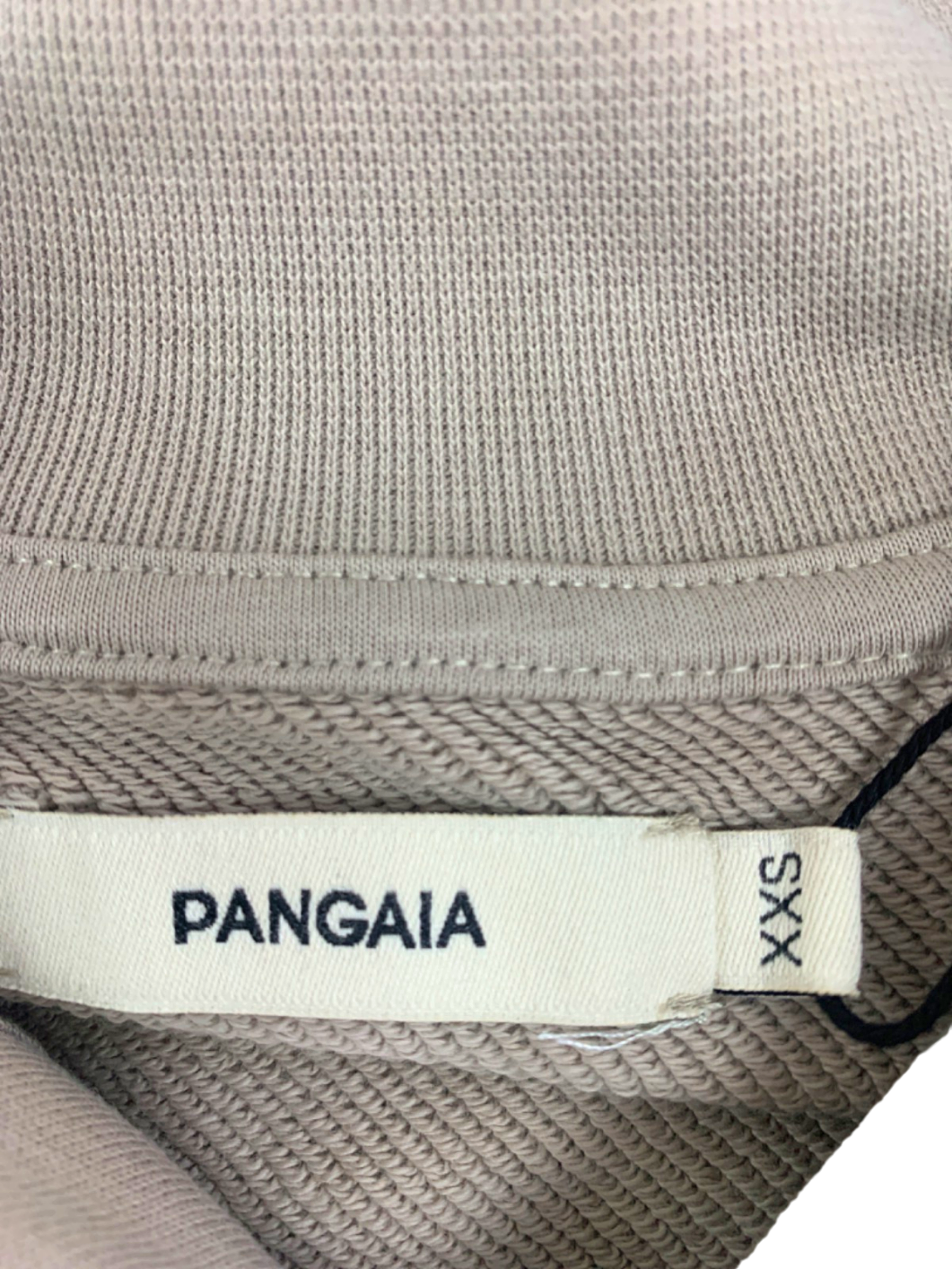 Pangaia Stone Organic Cotton Half-Zip Sweatshirt XXS