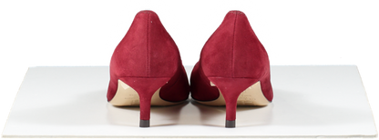 LK Bennett Dark Red Kitten Heel Court Shoes BNIB UK 3 EU 36 👠