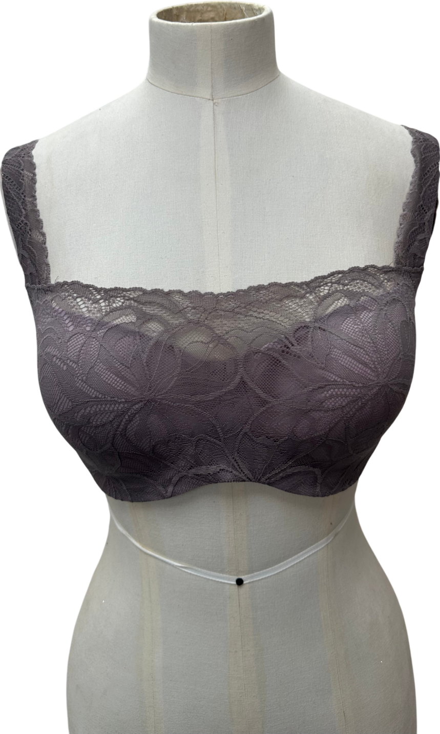 Triumph Purple Body Make-up Illusion Lace UK 34D