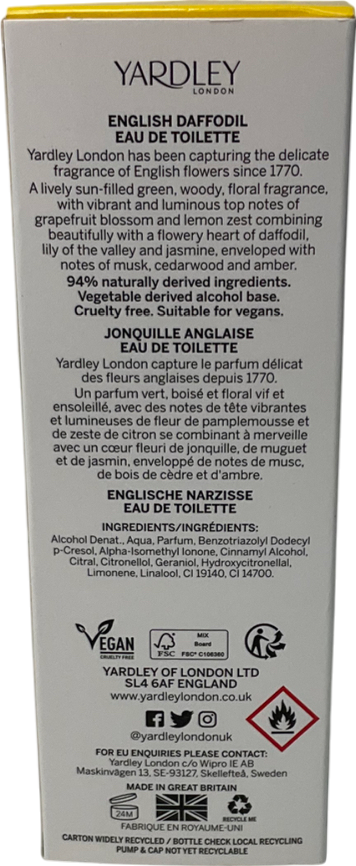 Yardley English Daffodil Eau De Toilette 125ml