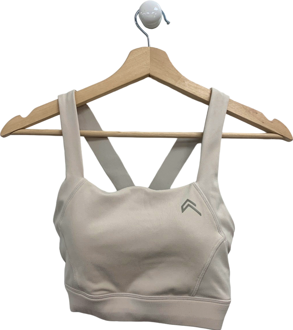 Beige Sports Bra UK M