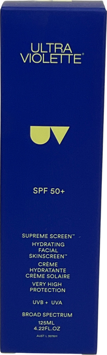 ultra violette Supreme Screen Spf 50+ Hydrating Skinscreen 125ml