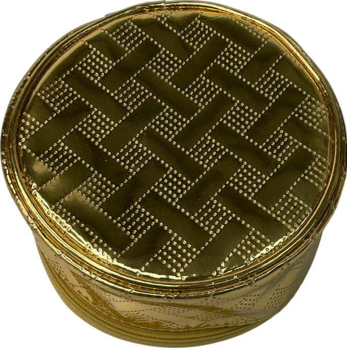 MAC Metallic Make Up Bag One Size