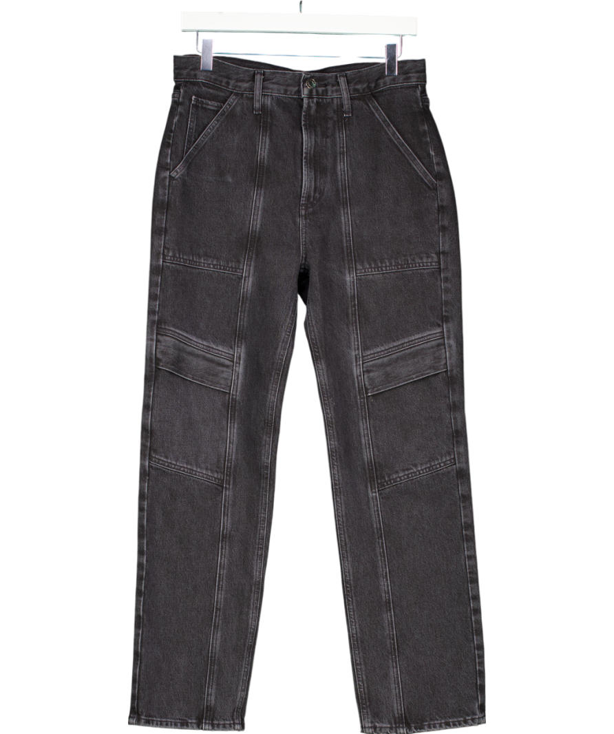 AGOLDE Black Cooper Cargo High - Rise Jeans W27