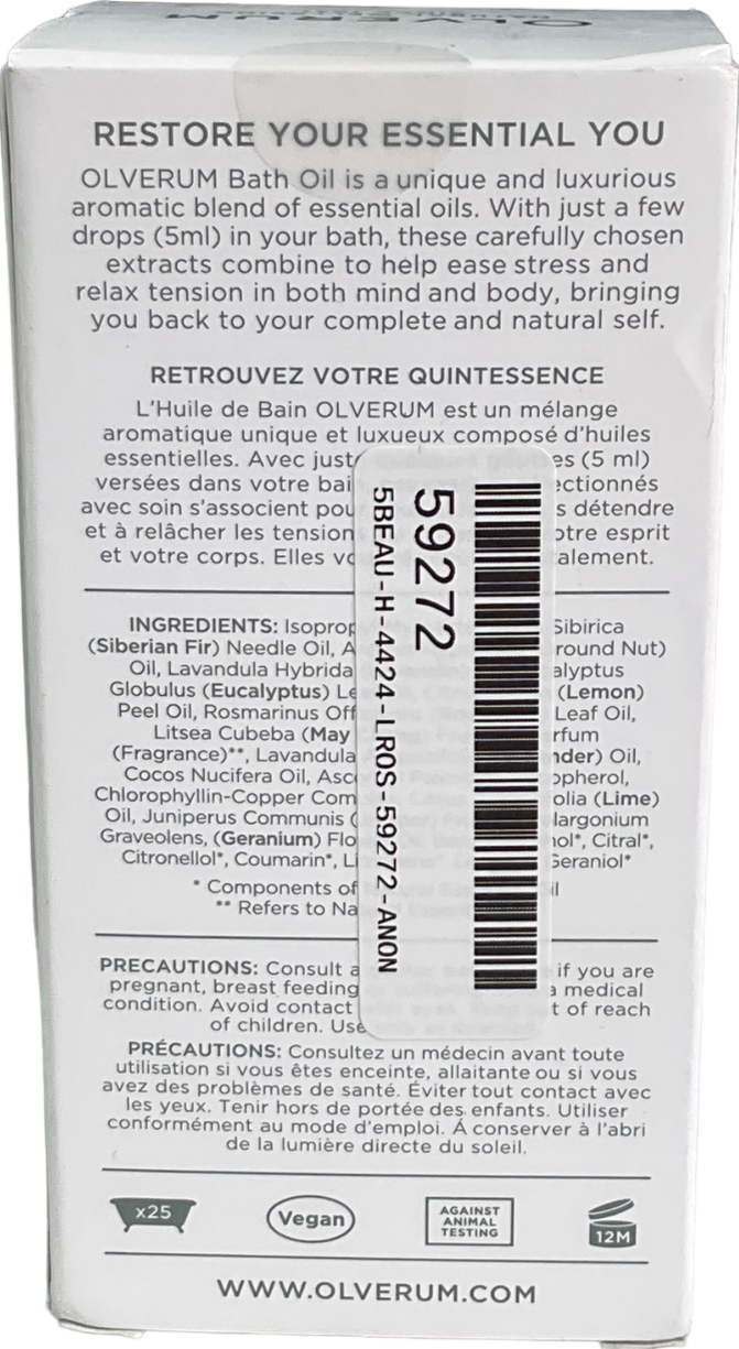 olverum Green Bath Oil One Size