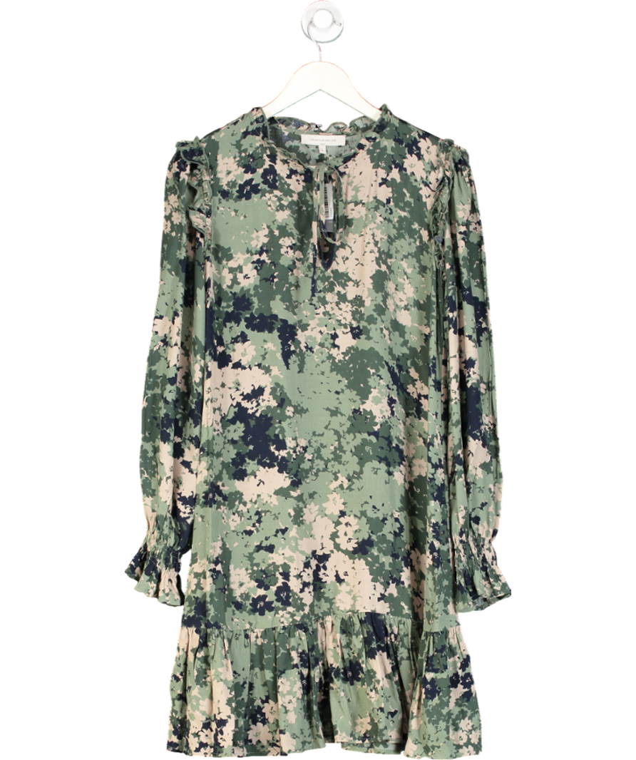 NEXT Savannah Miller Next Boho Mini Dress Green Floral UK 8