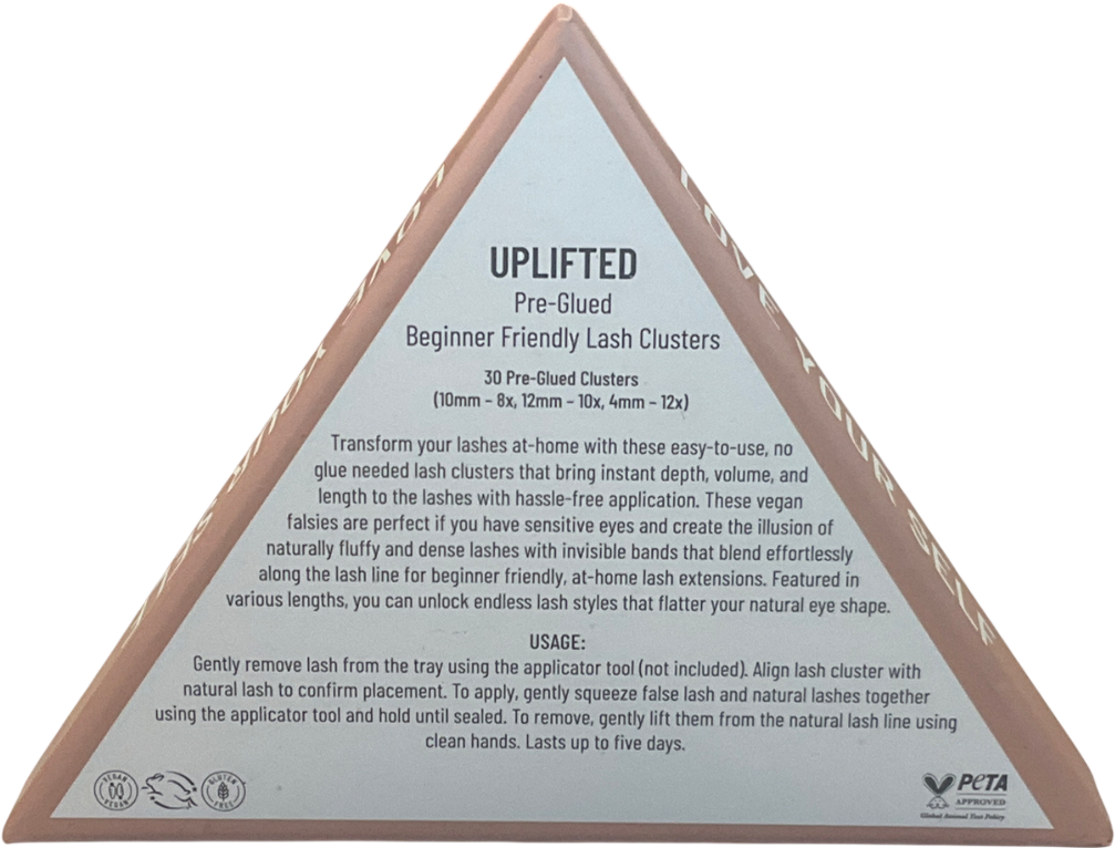 LYS BEAUTY Uplifted Pre-glued Lash Clusters
