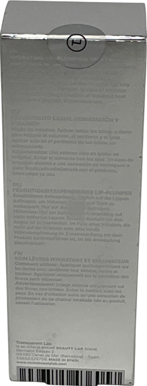 transparent Volume Hydrating Lip Plumping Treatment 15ml