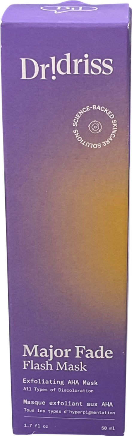 dr driss Major Fade Flash Mask 50ml