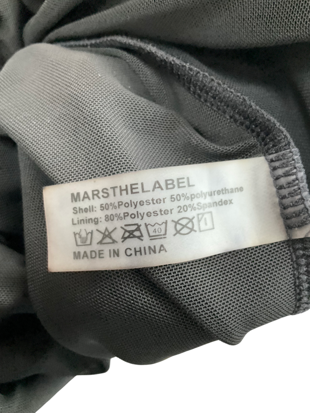 Mars the Label Black The Sada Ruched Midaxi Dress UK 10