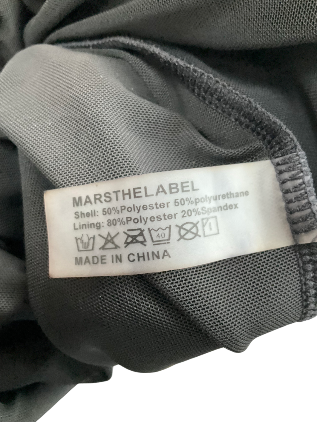 Mars the Label Black The Sada Ruched Midaxi Dress UK 10