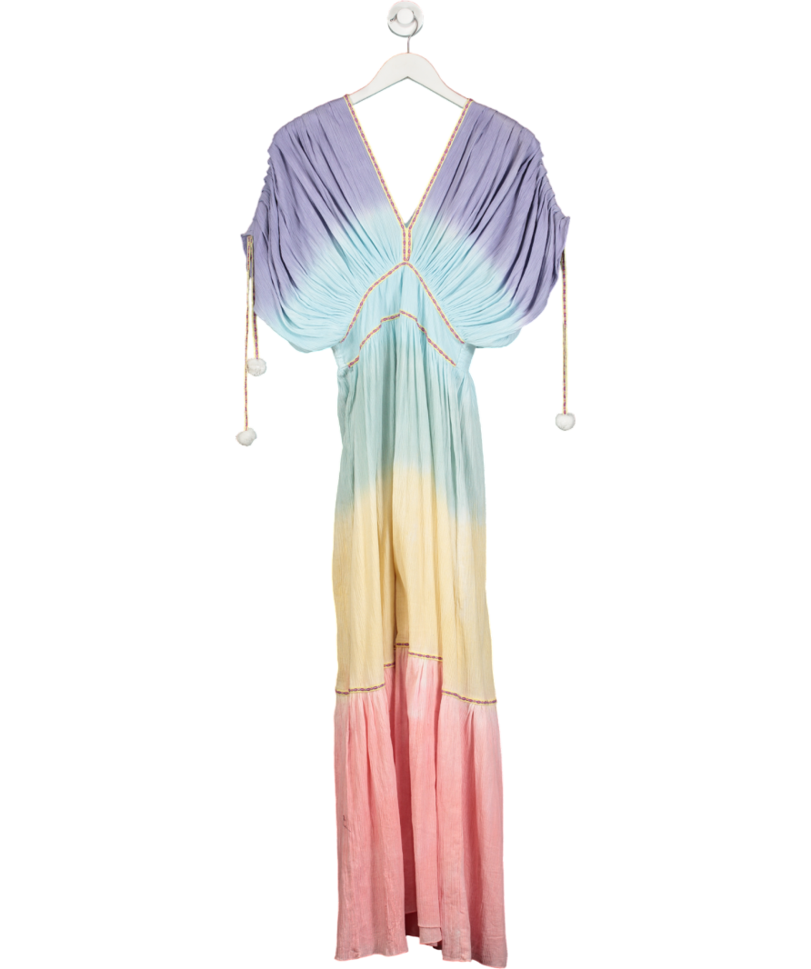 Pitusa Multicoloured Pastel Ombre Clara Maxi Dress One Size