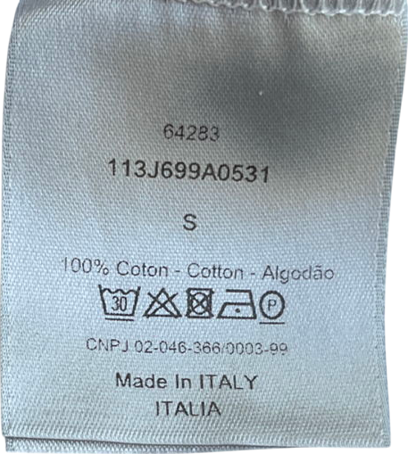 Dior White Icon Sweatshirt UK S