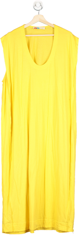 Free People Yellow Beach Sleeveless Dress Small