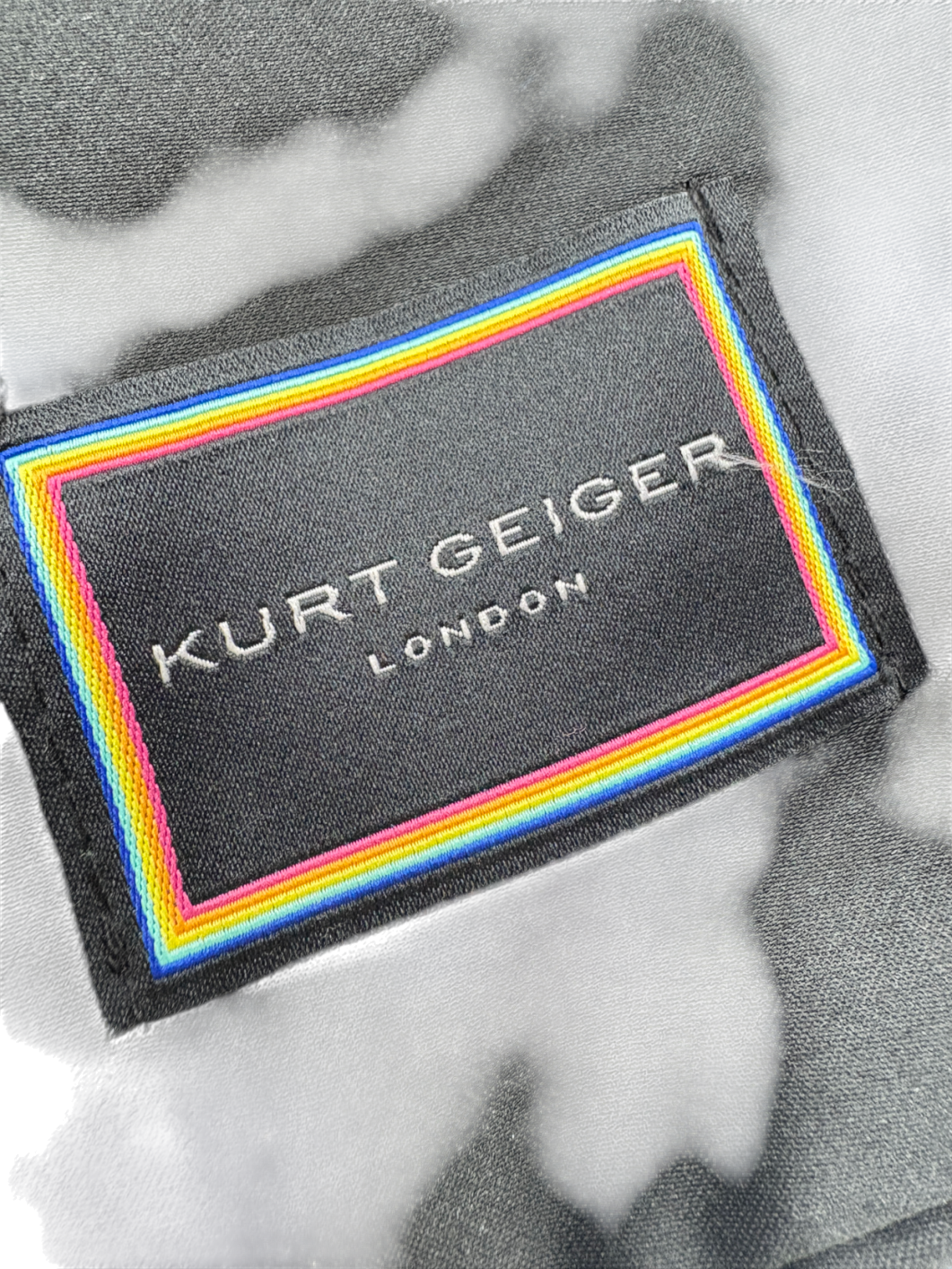 Kurt Geiger Black Mini Bamboo Bag