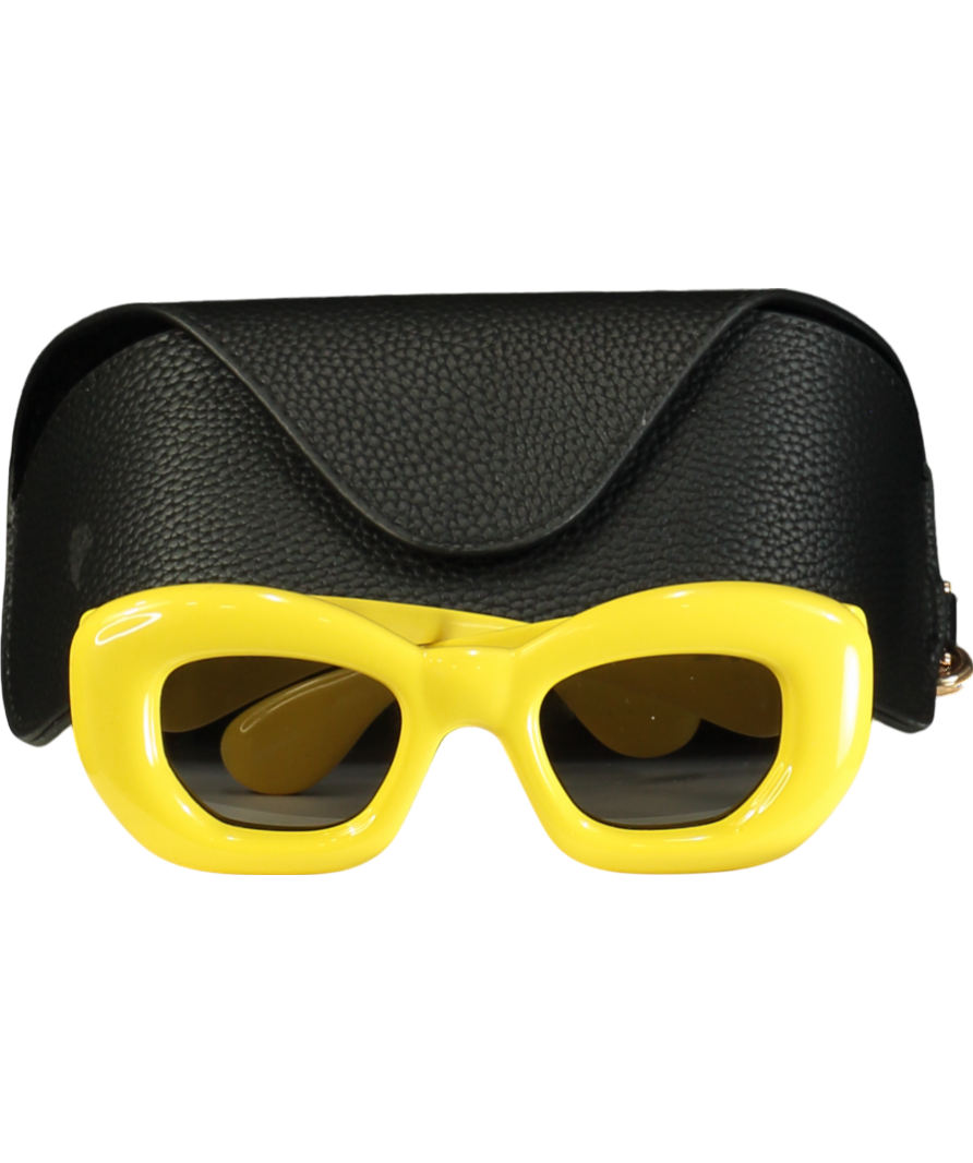 Loewe Yellow Inflated Cat-eye Sunglasses