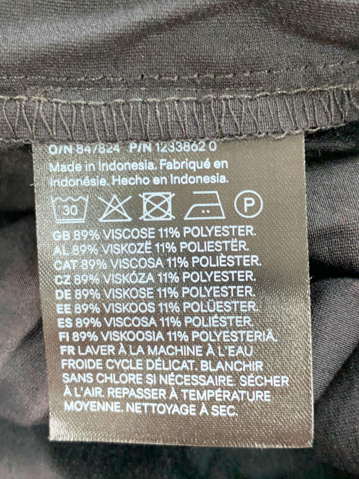 H&M Black Dress UK XS