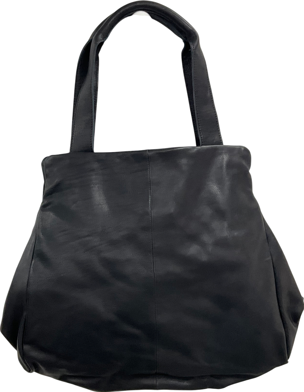 Next Black Leather Studded Shoulder Bag