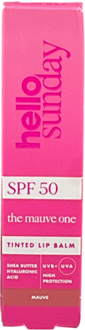 Hello Sunday Tinted Lip Balm Spf50 Mauve One size