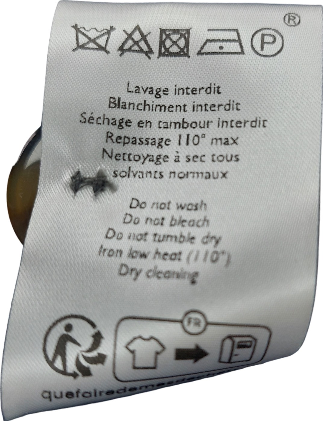 Sézane Grey Wool Blend Waistcoat top UK 10