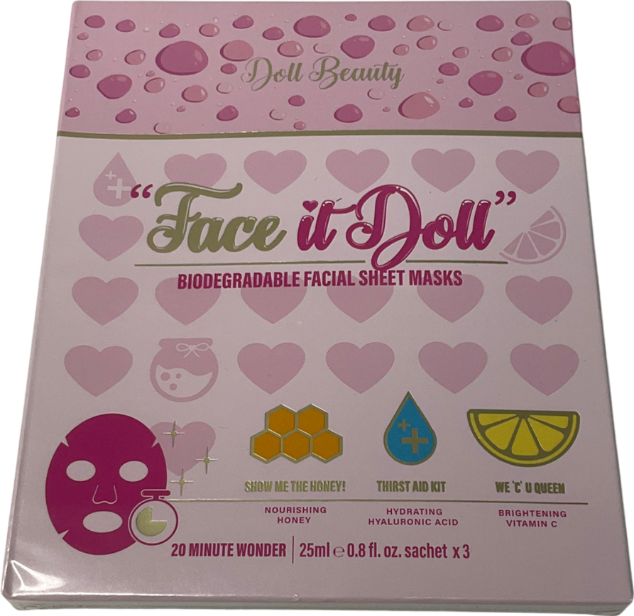 Doll Beauty Facial Sheet Mask X3 X3