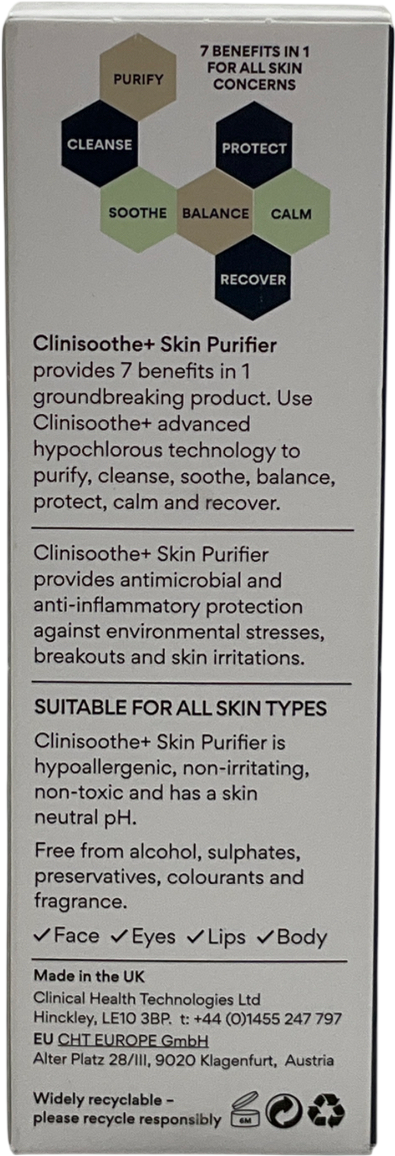 Clinisoothe Skin Purifier Spray 100ml