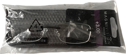 magnivision Rmmal 12m3 Lenses Reading Glasses Black +3