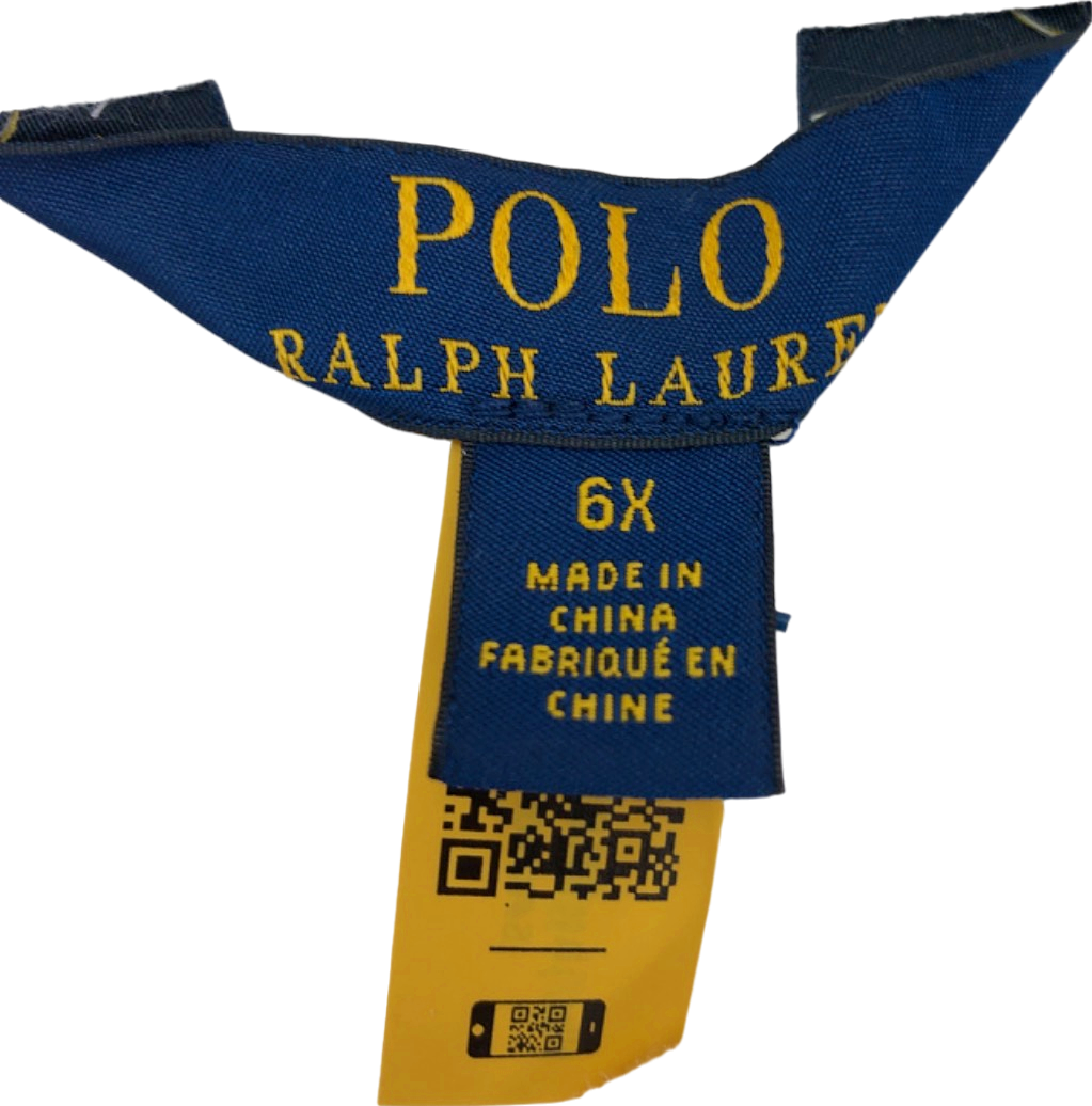 Ralph Lauren White / mulitcolour Embroidered Pony logo Hoodie UK 6