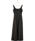 AMR London Black Aje Midaxi Dress UK S