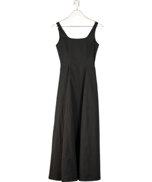 AMR London Black Aje Midaxi Dress UK S