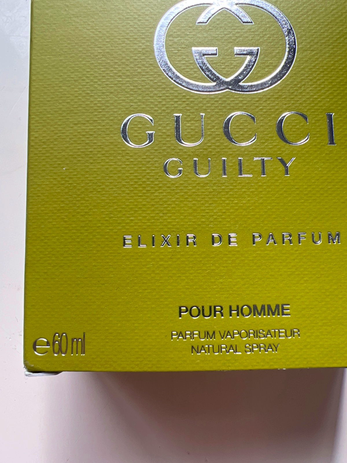 Gucci Guilty Elixir de Parfum Pour Homme 60ml