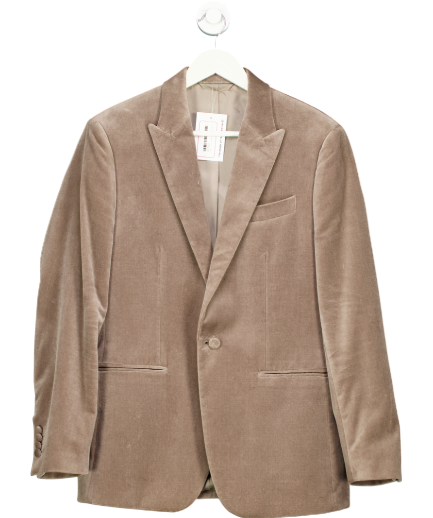 MOSS Beige Tailored Fit Blazer Jacket UK 40" CHEST