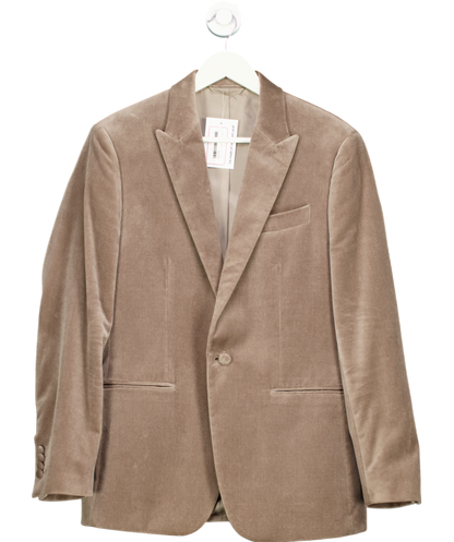 MOSS Beige Tailored Fit Blazer Jacket UK 40" CHEST