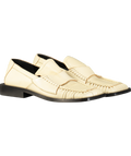 ACNE Studios Cream Square Toe Bladie Loafers UK 2 EU 35 👠