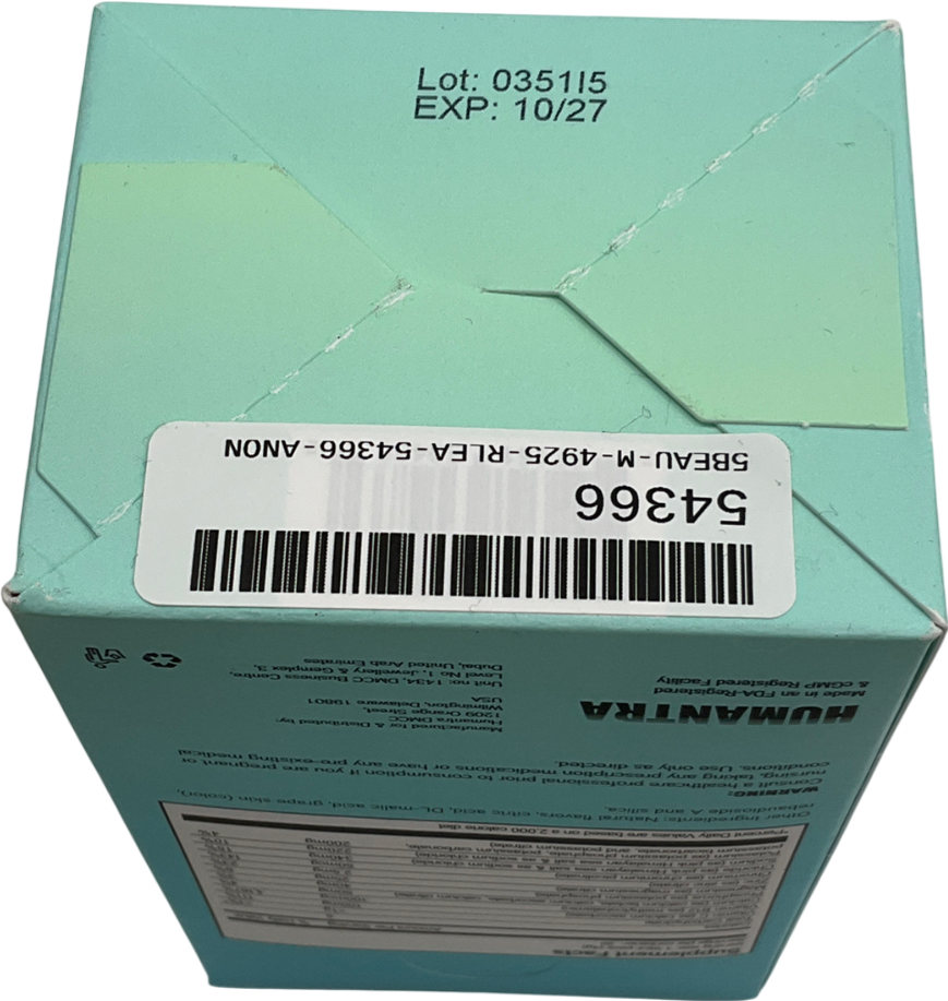 humantra Black Cherry  Electrolyte Drink 80g