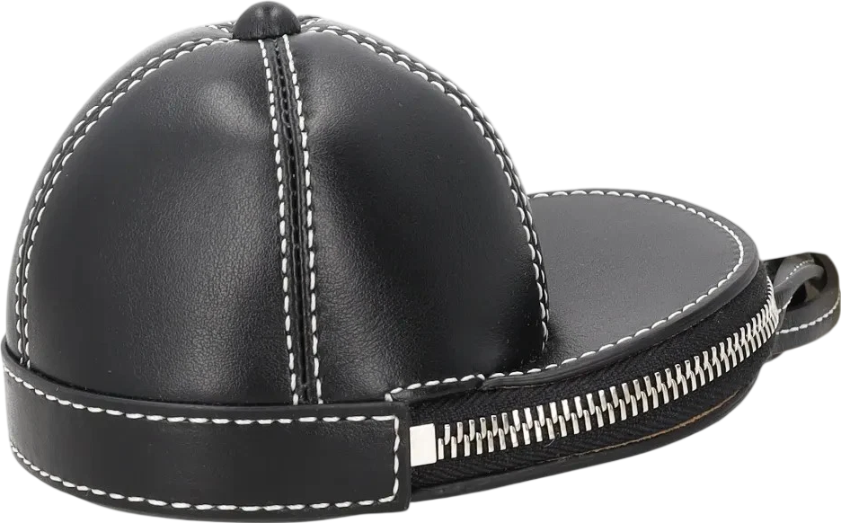 JW ANDERSON  Bag  - Black Leather Nano Cap Cross-body