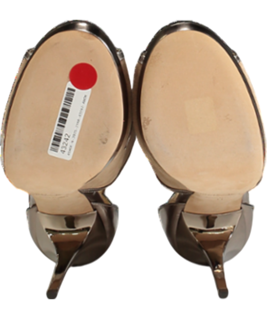 Jimmy Choo Beige Leondra Heeled Pumps UK 8 EU 41 👠