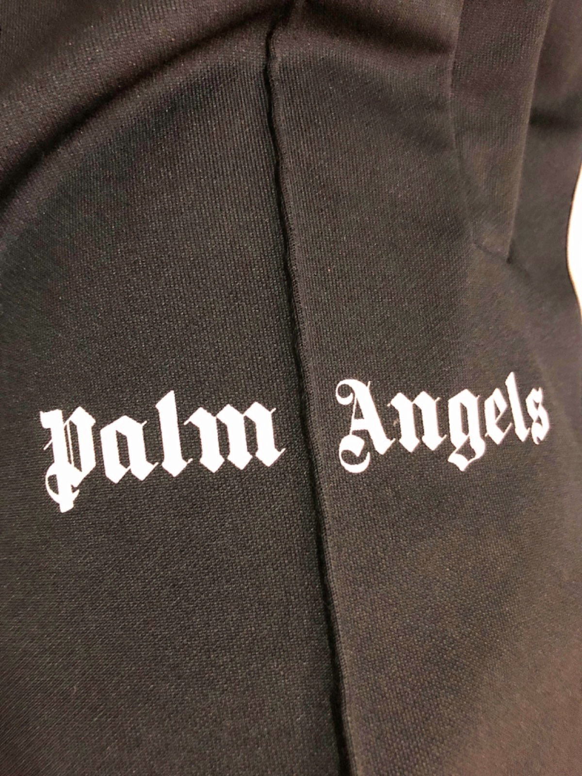 Palm Angels Black Track Shorts XXS