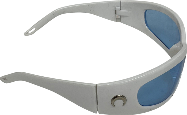 White Cycling Windshield Sunglasses One Size