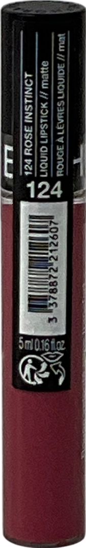 sephora Cream Lip Stain Matte Liquid Lipstick 124 5ml