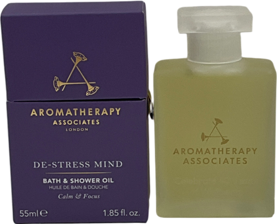 Aromatherapy Associates De-stress Mind Bath & Shower Oil 55ml