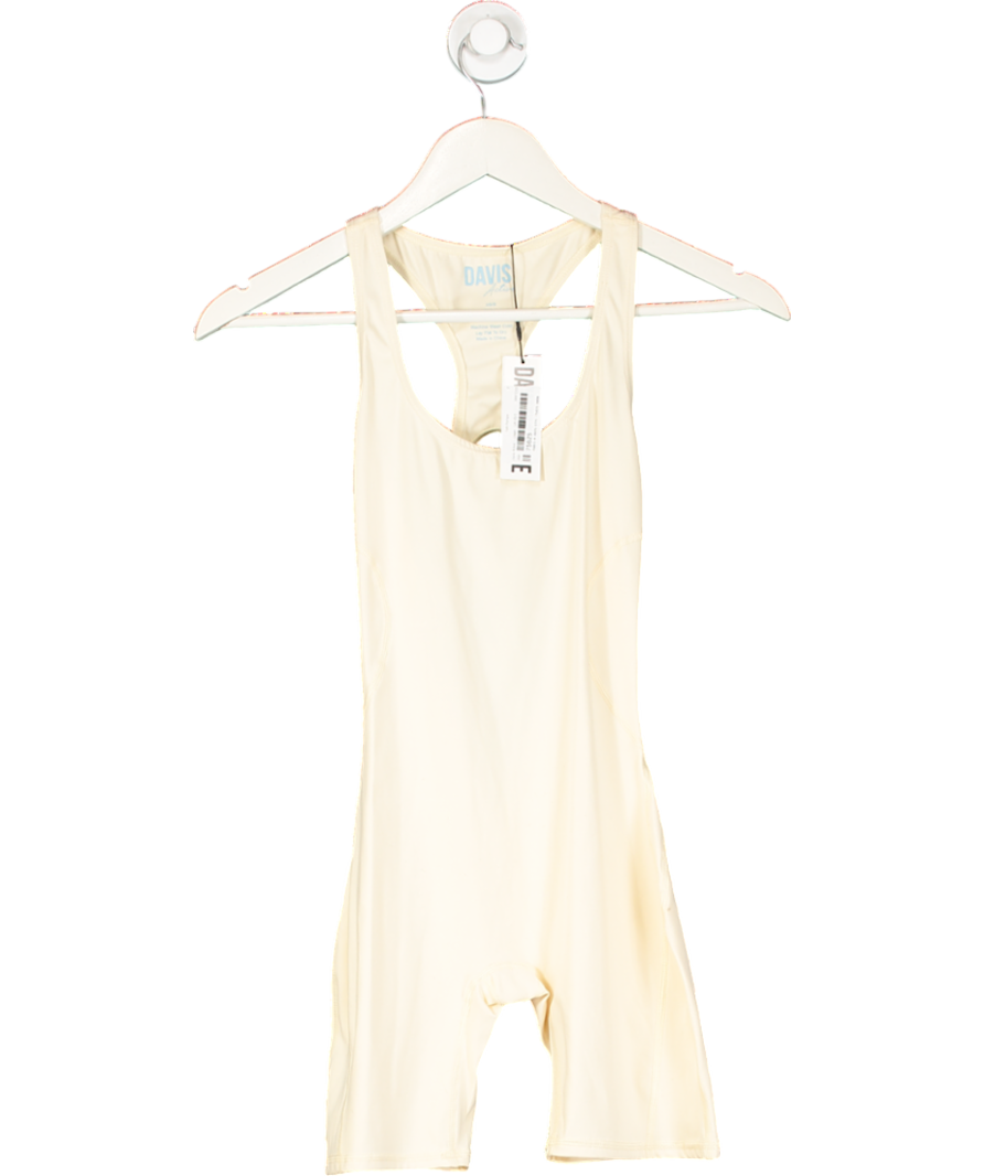 Davis Active Cream Tank Romper UK XS/S