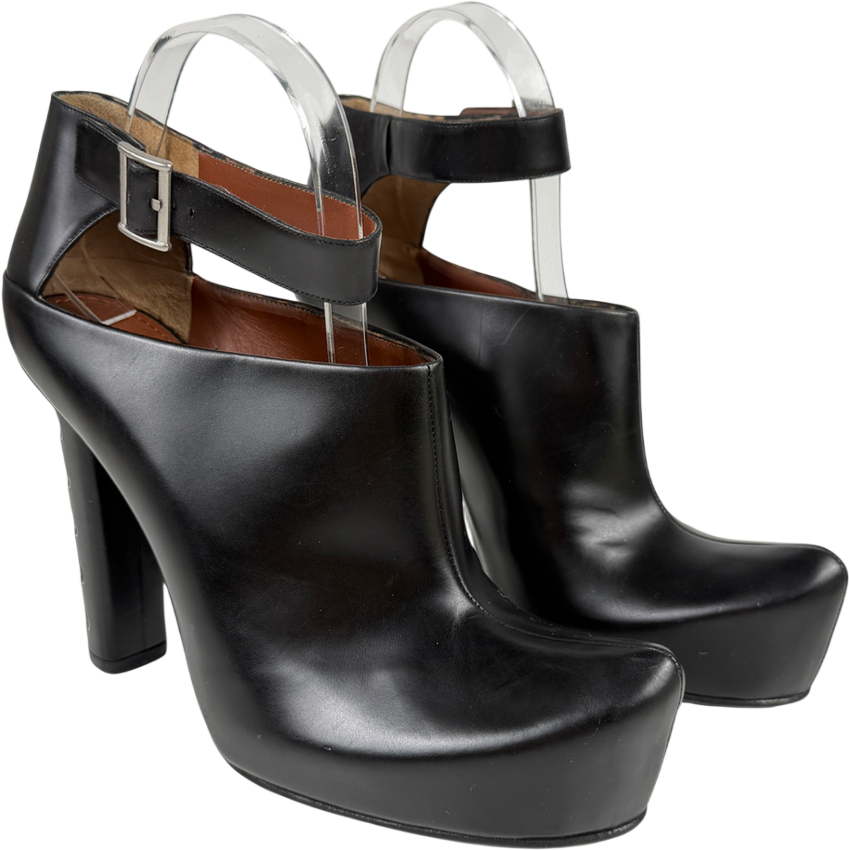 Marc Jacobs Black Platform Stud Heel Shoe UK 7.5 EU 40.5 👠