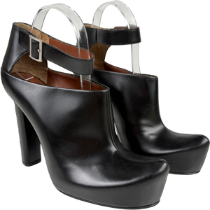 Marc Jacobs Black Platform Stud Heel Shoe UK 7.5 EU 40.5
